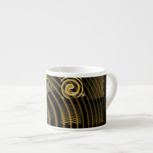 Taza De Espresso Hipnosis Resumen Arte Espresso Mug