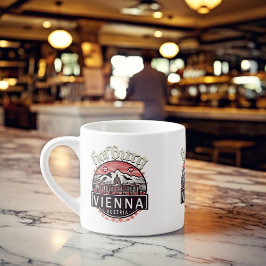 Taza De Espresso Hofburg en círculos