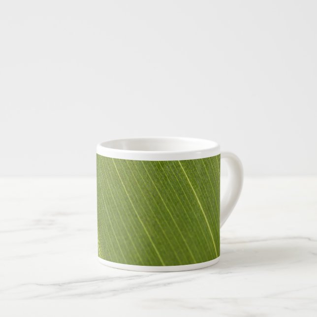 Taza De Espresso Hoja de palmera (Derecha)