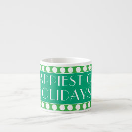 TAZA DE ESPRESSO HOLIDAY ART DECO