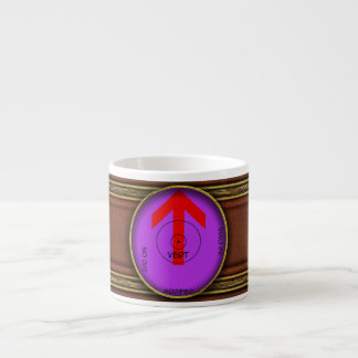 taza de espresso - horiz - Plantilla