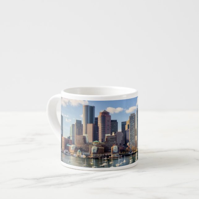 Taza De Espresso Horizonte de Boston de la costa (Izquierda)