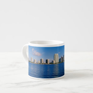 Taza De Espresso Horizonte de Miami, la Florida