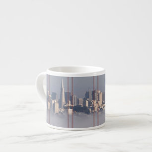 Taza De Espresso Horizonte de San Francisco del puente del Golden