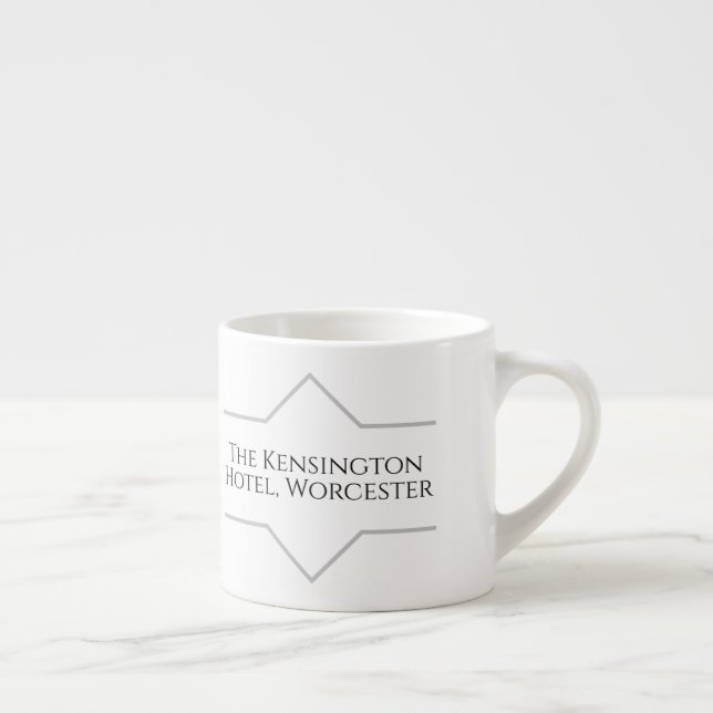 Taza De Espresso Hotel Branded (Derecha)