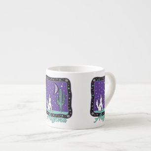 Taza De Espresso Howling Coyote Arizona