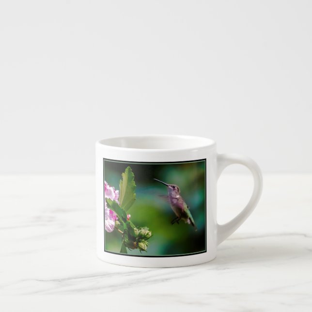 Taza De Espresso Hummingbird - Fotografía original (Derecha)