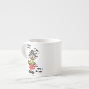 Taza De Espresso Humo y camisetas y regalos de la cena