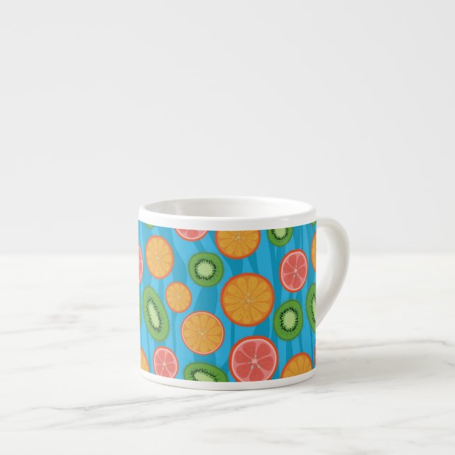 Taza De Espresso Humor de la fruta (Derecha)