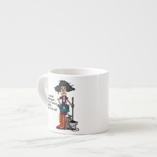 Taza De Espresso Humor del ama de casa