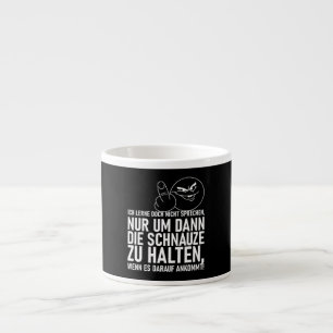 TAZA DE ESPRESSO ICH LERNE DOCH NICHT SPRECHEN