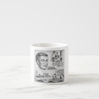 Taza De Espresso Icono de la Historia Negra: Benjamin Banneker, Cie