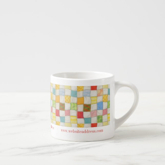 Taza de Espresso Identificador Comercial de Colcha (Derecha)