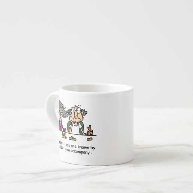 Taza De Espresso Idiota Company (Izquierda)