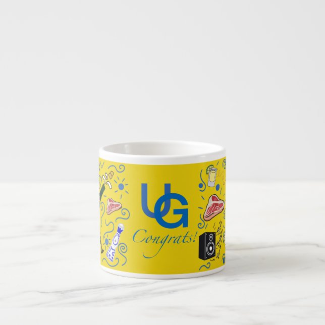 Taza De Espresso Ilustracion de hobby (Frente)