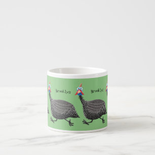 Taza De Espresso Ilustracion de personalizado de aves divertidos de