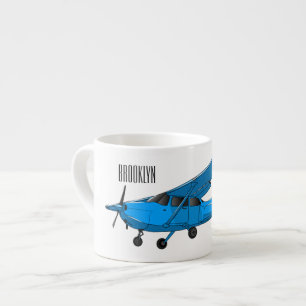 Taza De Espresso Ilustracion de personalizado de aviones