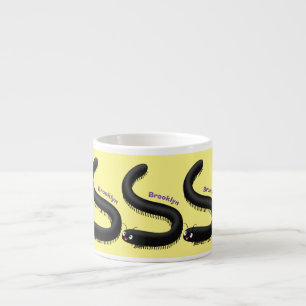 Taza De Espresso Ilustracion de personalizado de milipedo corto