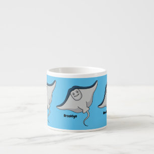 Taza De Espresso Ilustracion de personalizado de pescado de Stingra