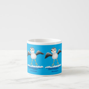 Taza De Espresso Ilustracion de personalizado de sandpier de bebé