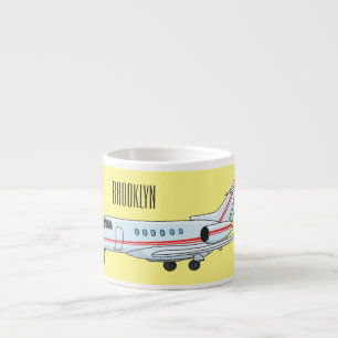 Taza De Espresso Ilustracion personalizado de chorro privado
