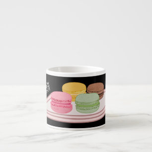 Taza De Espresso Ilustracion personalizado de Macaron