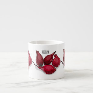 Taza De Espresso Ilustracion personalizado de Shallot