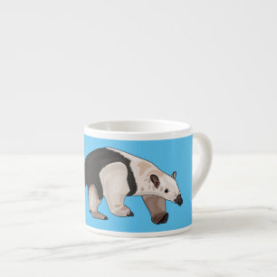 Taza De Espresso Ilustracion personalizado de Tamandua