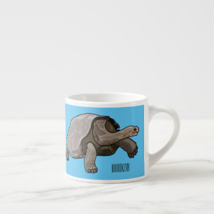 Taza De Espresso Ilustracion personalizado de tortugas de Galápagos