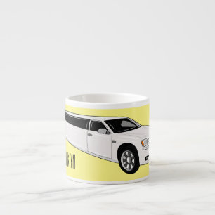 Taza De Espresso Ilustracion personalizado limusina