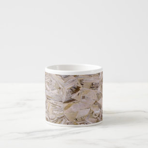 Taza De Espresso Impresión de contrachapado de construcción de part