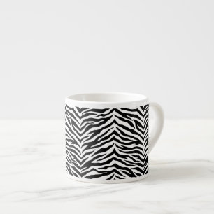 Taza De Espresso Impresión Espresso Mug-Zebra