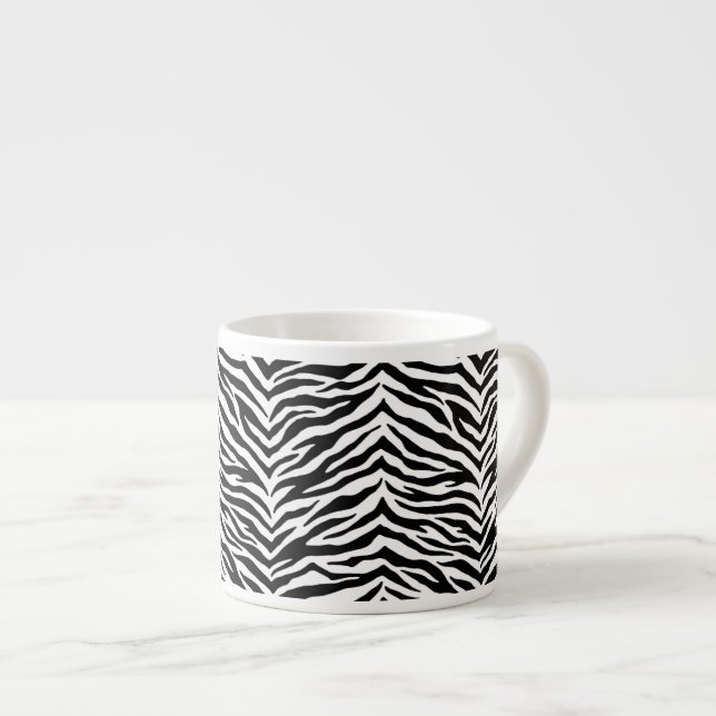 Taza De Espresso Impresión Espresso Mug-Zebra (Derecha)