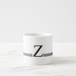 Taza De Espresso Inicial griego