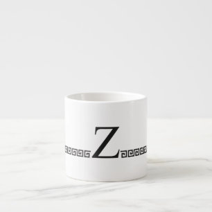 Taza De Espresso Inicial griego