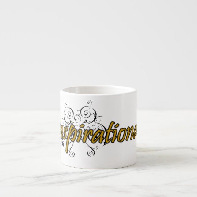 Taza De Espresso Inspirador (Frente)