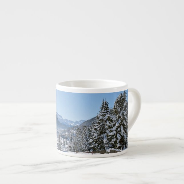 Taza De Espresso Invierno en St. Moritz (Derecha)
