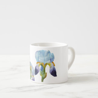 Taza De Espresso Iris de la acuarela