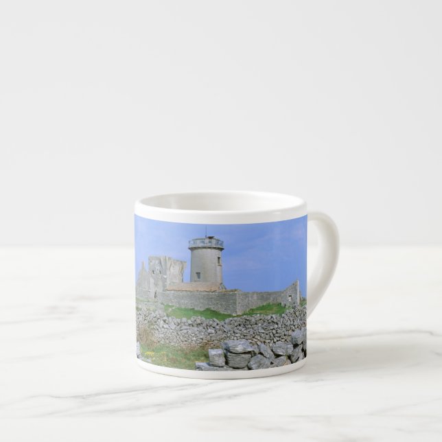 Taza De Espresso Irlanda, Inishmore, Isla Aran, Fuerte Dun Aengus (Derecha)