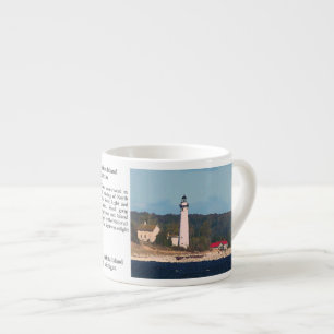 Taza De Espresso Isla de Manitou del Sur