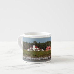 Taza De Espresso Isla Raspberry Lighthouse espresso mug