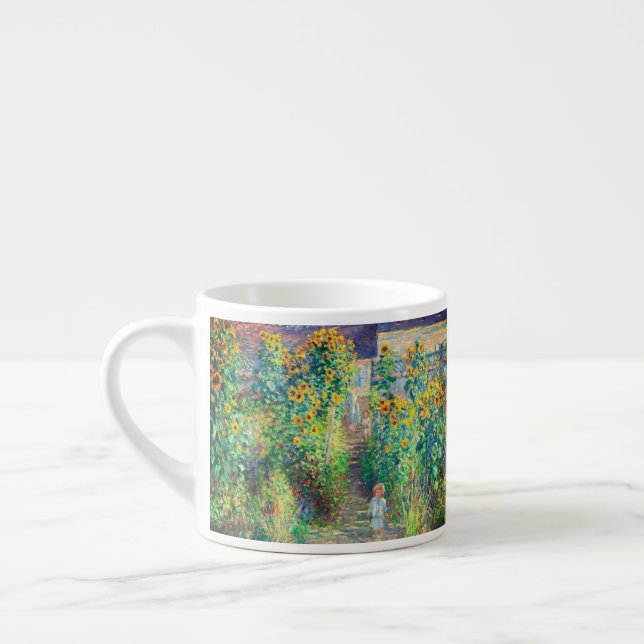 Taza De Espresso Jardín de flores Monet (Izquierda)