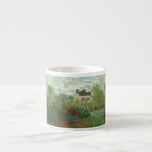 Taza De Espresso Jardín del artista de Monet en Argenteuil Pintura