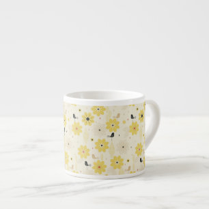 Taza De Espresso Jardín del pájaro