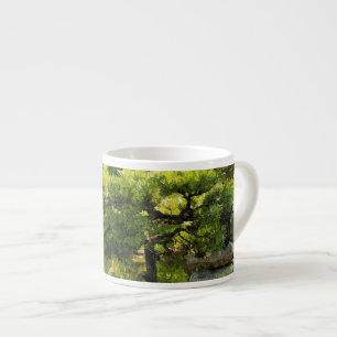 Taza De Espresso Jardín Japonés - Estética Tradicional