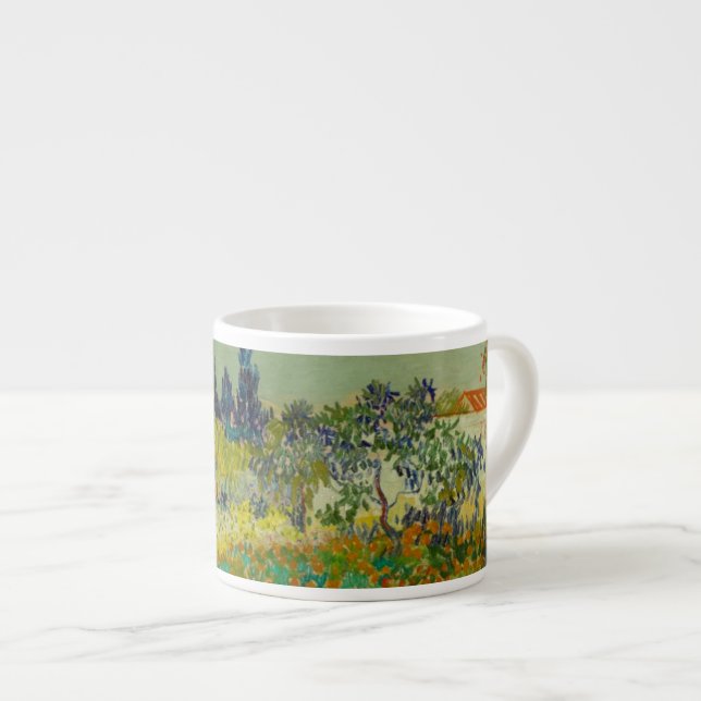 Taza De Espresso Jardín Vincent Van Gogh en Arles (Derecha)