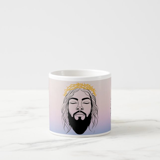 Taza De Espresso Jesús (Frente)