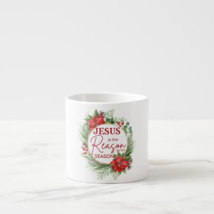 Taza De Espresso Jesús es la razón para los Navidades de temporada