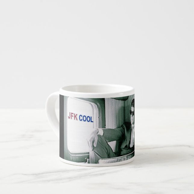 TAZA DE ESPRESSO JFK GUAY (Izquierda)