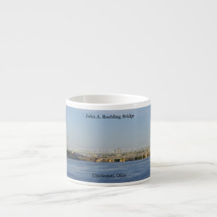 Taza De Espresso John A Roebling Bridge espresso mug